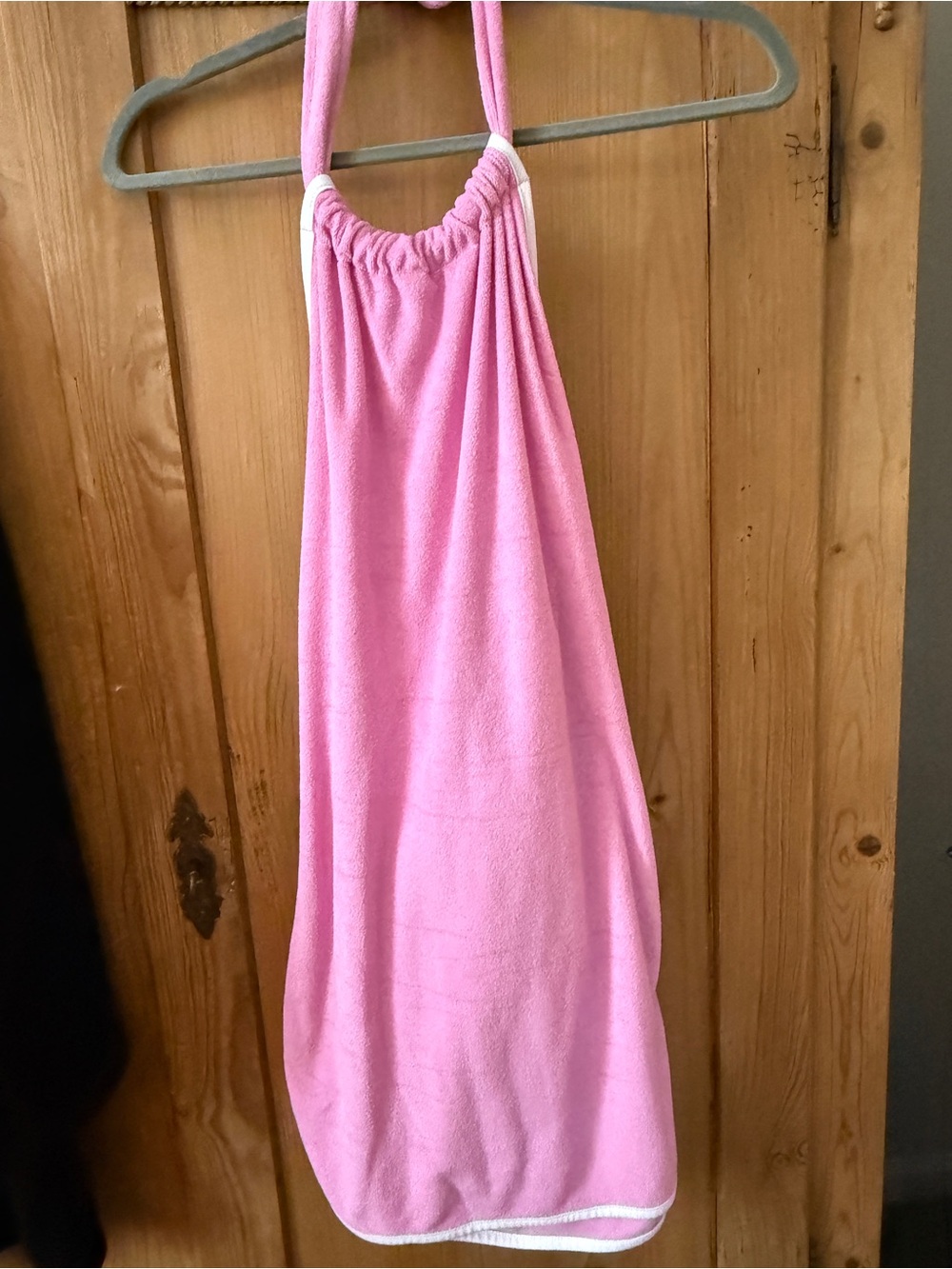 Urban Outfitters Pink Terry Halter dress
